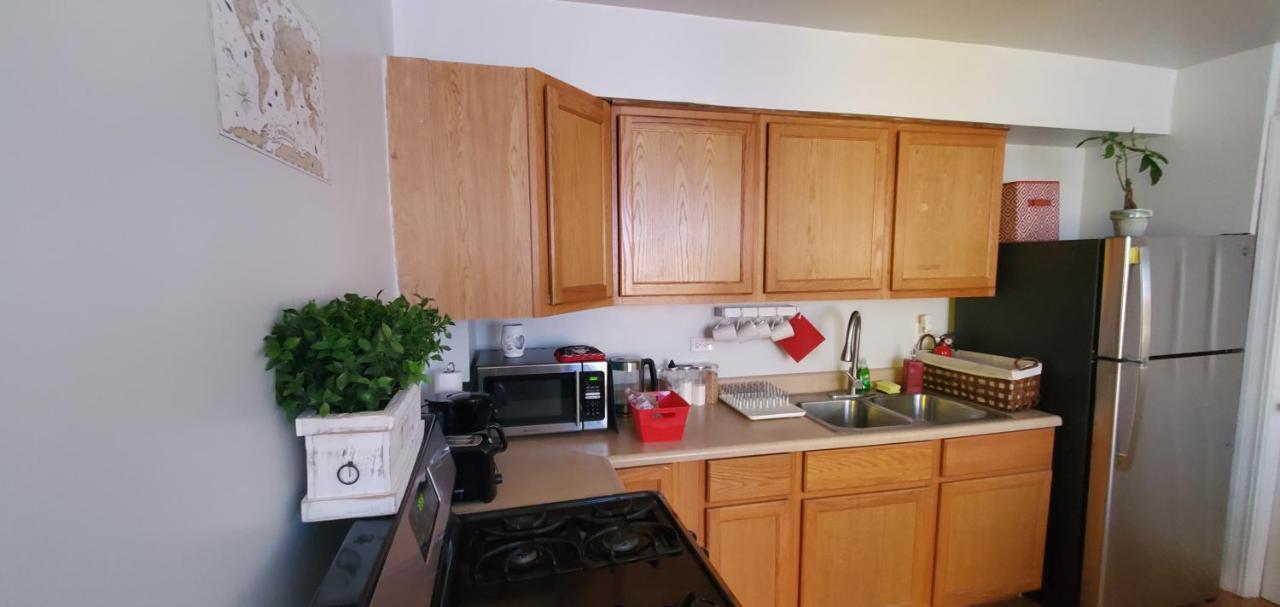 Cozy 1 Bedroom, 1 Min From Irving Park Blue Line, Free Parking Chicago Bagian luar foto
